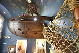 The pirate rooms are their own category of room on the disney world website, and come with standard view or water views. Pirate Ship Room Other Fun Things Eclectic Kids Minneapolis By Kuhl Design Build Llc Houzz