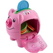 Fisher Price Laugh And Learn Count And Learn Piggy Bank Walmart Com Early Learning Toys Piggy Bank Fisher Price