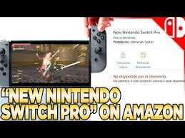 This week leaks started to pop out everywhere. New Nintendo Switch Pro Was Listed On Amazon Ahead Of Announcement Youtube