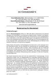 § 1 beginn und ende der altersteilzeit. Mustervertrag Fur Altersteilzeit Die Fuhrungskrafte