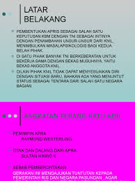 Soumokil berani mendirikan rms karena mendapat bantuan penuh dari pihak belanda dan knli yang berada di ambon. Gangguan Keamanan Di Dalam Negeri