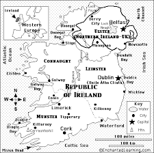 Ireland Map Quiz Printout Enchantedlearning Com Ireland Map Geography For Kids Maps For Kids