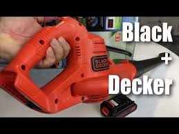 Part of the 20 volt max system. Black Decker Lsw221 20v Max Lithium Cordless Blower Sweeper Review Youtube