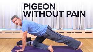 In most variations the front knee is bent with the shin one common problem beginners have in yoga pigeon pose is positioning the front knee. How To Do Pigeon Pose Without Pain Youtube