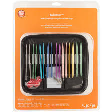 Needlemaster 40 Piece Interchangeable Aluminum Knitting Set