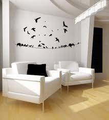 Birds On A Wire Wall Art Flock Of Birds Birds On A Wire Wall Art Bird Decal Bird Decor Birds In Flight Vinyl Sticker Home Decor Office Decor Bedroom Decor Adesivos Decorativos Decoracao Moderna Decoracao