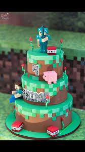 Mine Craft Cake Minecraft Birthday Cake Minecraft Cake Roblox Birthday Cake