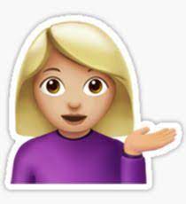 Shrug Stickers Hair Flip Apple Emojis Emoji