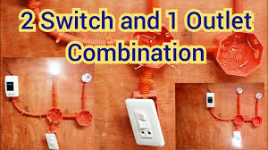 Maybe you would like to learn more about one of these? 2 Switch 1 Outlet Wiring Installations Combine In 3 Gang Plates Youtube
