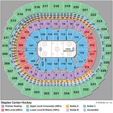Breakdown Of The Staples Center Seating Chart Los Angeles