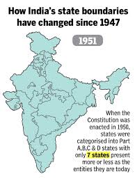With the union territories of jammu and kashmir and ladakh formally coming into existence, the union ministry of home affairs on saturday released a new map of india with 28 states and 9 union territories. Infographic J K The First State To Become A Union Territory India News Times Of India
