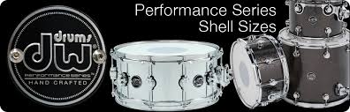 Performance Series Sizes Drum Workshop Inc