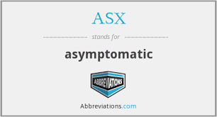 Asx Asymptomatic