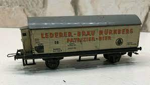 Trixmodell H0 Blech Lederer Brau Nurnberg Gedeckter Guterwagen Blech Decken Ebay