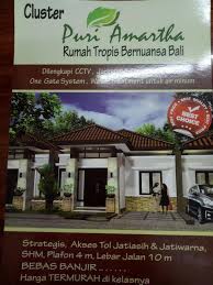 Hotel is located in 2 km from the centre. Rumah Dijual Cluster De Puri Amartha Rumah Bisa Kpr Dekat Komsen