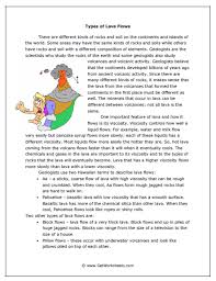 The Effects Of Volcanoes Worksheet And Lesson Plan Set Minerals Lesson Plans Lesson Plans Science Lessons