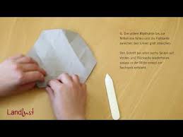 Landlust Faltstern Aus Papier Basteln Youtube Faltsterne Origami Stern Anleitung Sterne Falten Anleitung
