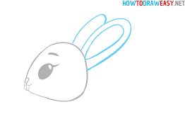 I draw the opening of the ear that is closer to the viewer. How To Draw A Cartoon Bunny How To Draw Easy