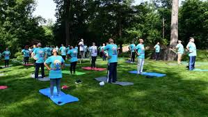Around the time of international day of yoga, there is public promotion of yoga and education about yoga in national media, as well as special yoga events in some countries stressing its benefits. 2syffkpp1yxbem