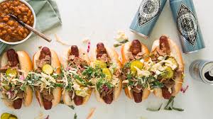 So, it's with great humility that i even attempt to recreate it. Delicious Bacon Wrapped Hot Dogs With Collard Green Slaw Recipe