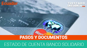 Todos solemos llevar una tarjeta de crédito en el bolsillo o en el móvil, pero ¿cuáles son las mejores tarjetas de crédito del mercado?, ¿qué condiciones todavía hay muchas personas que temen el uso de las tarjetas de crédito debido a varios motivos: áˆ Estado De Cuenta Banco Solidario Tarjeta Alia Cuotafacil Y Mas