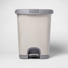 Popular for food storage are white and grey, 10, 20, and 32 gallon varieties. Kitchen Trash Cans Target