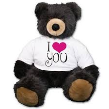 Big Black Bear Stuffed Animal I Love You Big Teddy Bear 50 Big Teddy Bear Teddy Bear Plush Animals