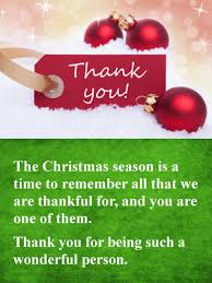 You Re Wonderful Christmas Thank You Card Birthday Greeting Cards By Davia Christmas Card Sayings Christmas Gift Quotes Christmas Card Messages