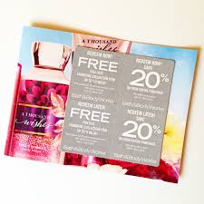 How To Get Bath And Body Works Coupons In The Mail Free Full Size And Travel Size Items Bath And Body Works Bath And Body Travel Size Products