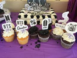 Bts Party Decor Bts Birthdays Bts Cake Bts Happy Birthday
