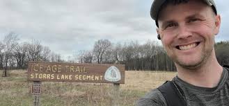 Hiking the Ice Age Trail in Rock County, Wisconsin