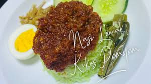 Resepi nasi lemak pandan sambal power mudah dan sedap bahan untuk nasi lemak pandan 3 bahan nasi pandan hijau: Resepi Nasi Lemak Hijau Kukus Resepimyresepi Boloit Com