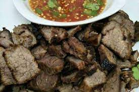 Daging bakar cicah air asam memang rasanya sungguh buat orang terliur. Daging Bakar Air Asam Hidangan Sedap Tak Boleh Bawak Bincang