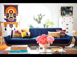 Elegant living room interior with a dark blue couch and a matching armchair. Living Room Ideas With Navy Blue Sofa Youtube
