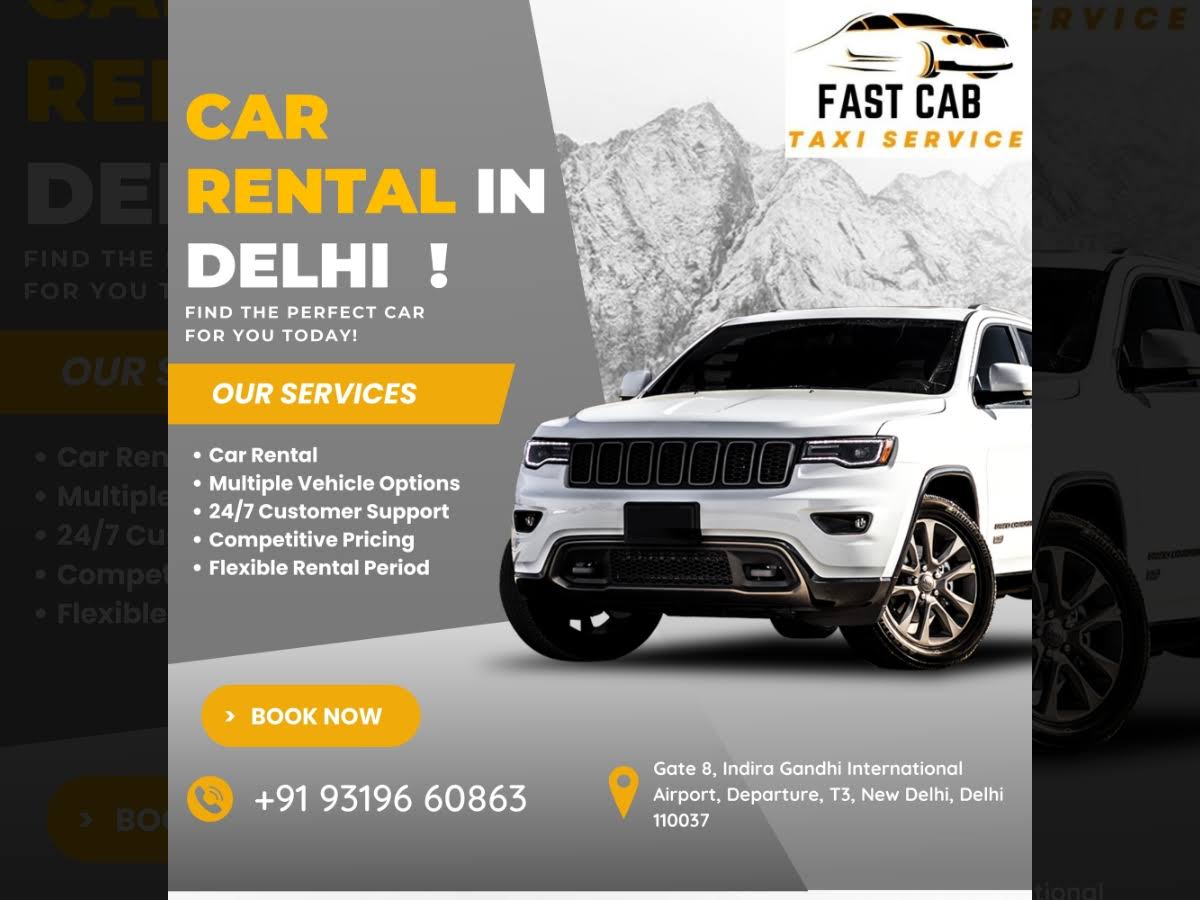 Car rental in Delhi product image