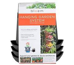 Check spelling or type a new query. Bloem Hanging Garden Planter System 3 Pack Black Qvc Com