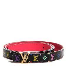 Maybe you would like to learn more about one of these? Louis Vuitton Monogram Multicolor Lv Initiales Belt 90 36 Black 82017 Fashionphile