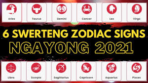 With the zodiac sign dates 2021, every aspect of your star sign will be explained in detail. 6 Na Swerte Na Zodiac Signs Ngayon 2021 Suswertehin At Lucky Zodiac Signs 2021 Horoscope Youtube