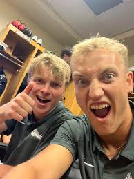 Two down, one to go. We dropped off Joe at St. John's University last week.  Lots of hugs and tears but he's ready and excited. His twin sister goes off  to college