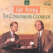 Hand woven with a quality half round wicker in a seashell colour, it has a colonial style. Cafe Nervosa The Connoisseur S Cookbook By Frasier Crane