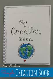 7 days of creation coloring pages. Creation Book Free Printable Happy Home Fairy