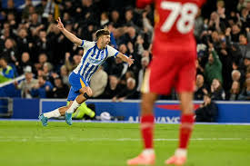 Hinshelwood winner sees Brighton shock Liverpool - TribalFootball.com