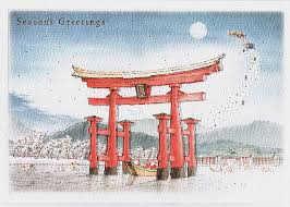 Japanese Christmas Card By Quaisi Via Flickr Japanese Christmas Christmas Cards Christmas