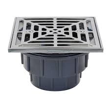 Sioux Chief 825 4 5 In L Slotted Square Stainless Steel Shower Drain Lowes Com Shower Drain Pvc Shower Shower Drain Covers