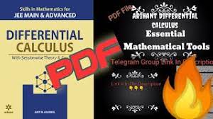 Although every quantity can naturally be increased or decreased without limit, still, since calculus is directed to a certain purpose, we think of some quantities as being. Essential Mathematical Tools Arihant Differential Calculus Jee Youtube