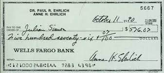 Ejemplo De Documento Cheque Wells Fargo Memo Fargo