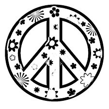 Check out our peace sign coloring selection for the very best in unique or custom, handmade pieces from our add to favorites. Peace Sign For Student Art In Black White Printable With Flowers Peace Sign Coloring Coloring Pages For Girls Unicorn Coloring Pages Peace Coloring Pages