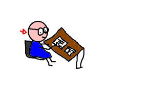 Resultado de imagem para escritor cartoon
