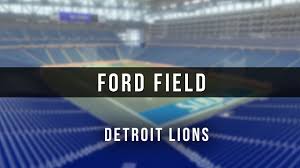 3d Digital Venue Ford Field Nfl Detroit Lions