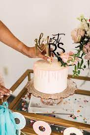 Pin By Erika Correa On Wedding Bridal Shower Cake Topper Bridal Shower Rustic Bride Cake Topper